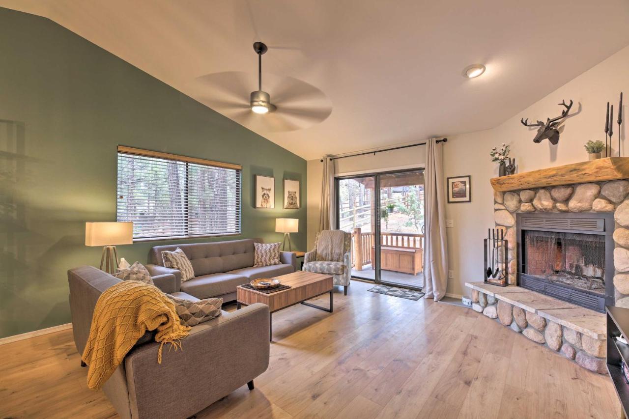 Pet-Friendly Show Low Cabin With Trail Access! Exterior photo