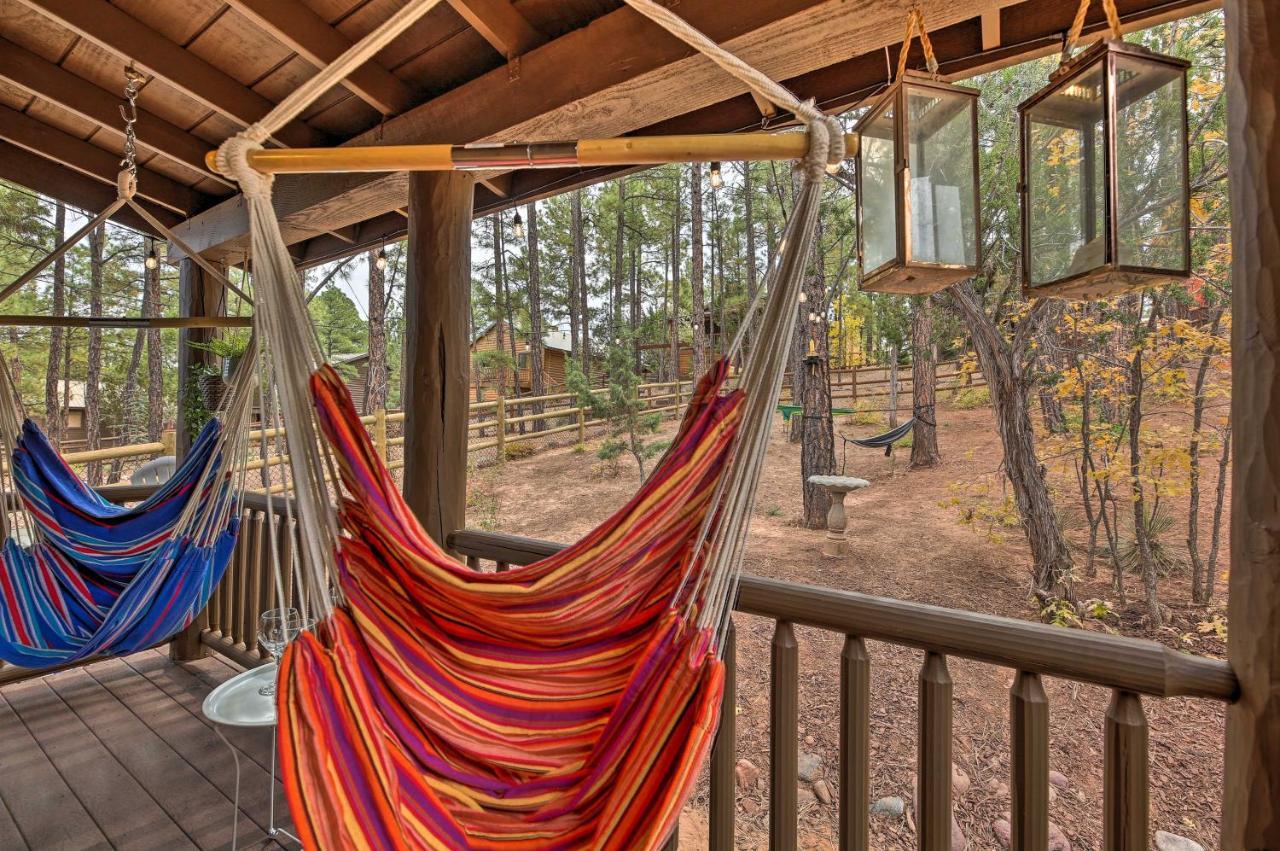 Pet-Friendly Show Low Cabin With Trail Access! Exterior photo